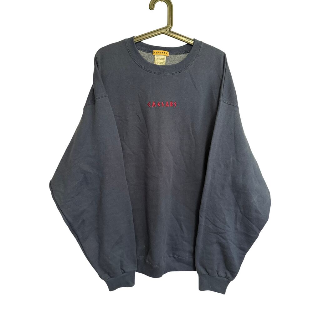 NWOT Vintage Ceasars Palace Las Vegas Crew Neck Sweater Mens XL